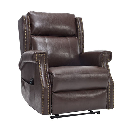 Manual Recliner Chair  With Heavy Duty Motion Mechanism, 8 Vibrating Nodes And 3 Massage Modes For Living Room Home Essentials