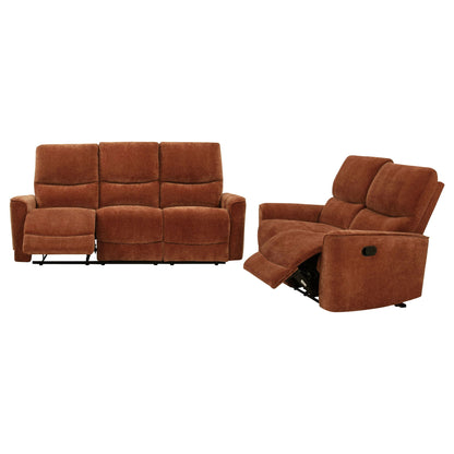 Trask - Reclining Sofa Set Furniture Max