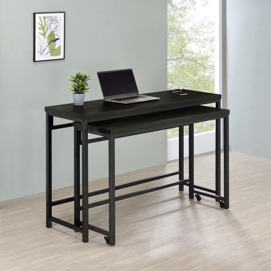 Hawes - 4 Piece Multipurpose Counter Height Table Set - Black Coaster Fine Furniture