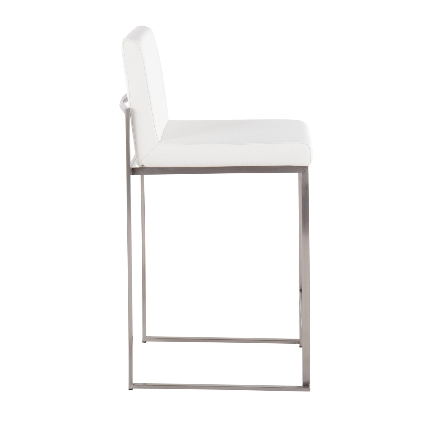 Fuji - Contemporary High Back Counter Stool, Functional Design Lumi Source