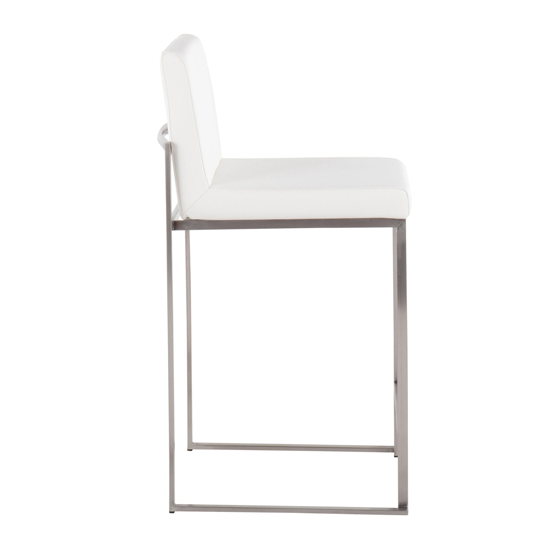 Fuji - Contemporary High Back Counter Stool, Functional Design Lumi Source