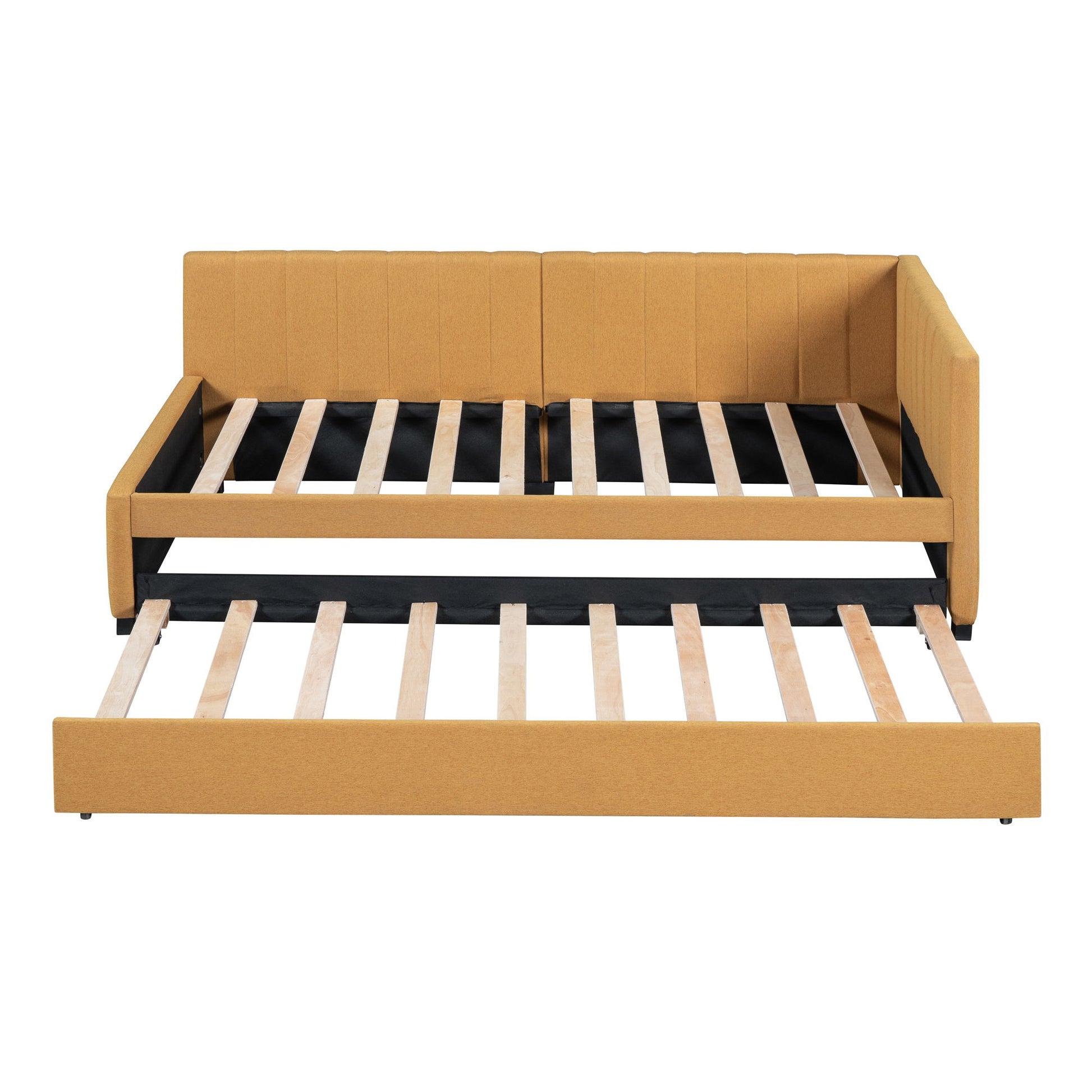 Upholstered Daybed, Sofa Bed Frame, No Box Spring Needed - Snoozhouse