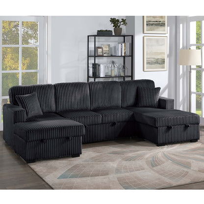 Convertible Sectional With Pull Out Bed Home Essentials