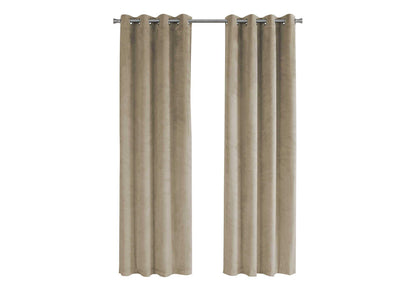 2 Pieces Set, Curtain Panel, Room Darkening, Grommet 8th Street