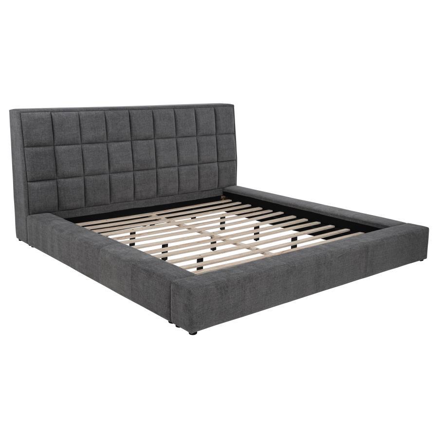 Dreux - Upholstered Panel Platform Bed Coaster Fine Furniture