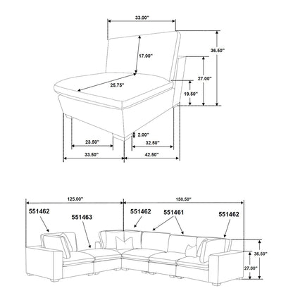 Ridgemont - Sectional Sofa Furniture Max