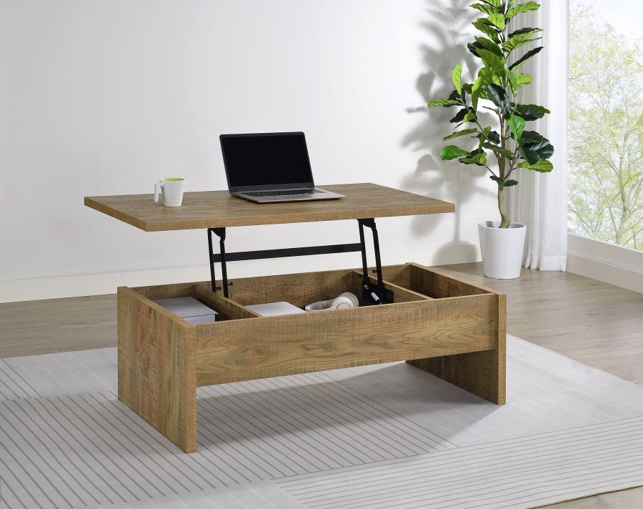 Canoga - Engineered Wood Lift Top Cocktail Coffee Table - Mango Coaster Fine Furniture