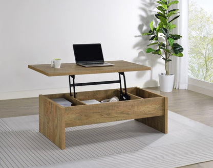 Canoga - Engineered Wood Lift Top Cocktail Coffee Table - Mango Coaster Fine Furniture