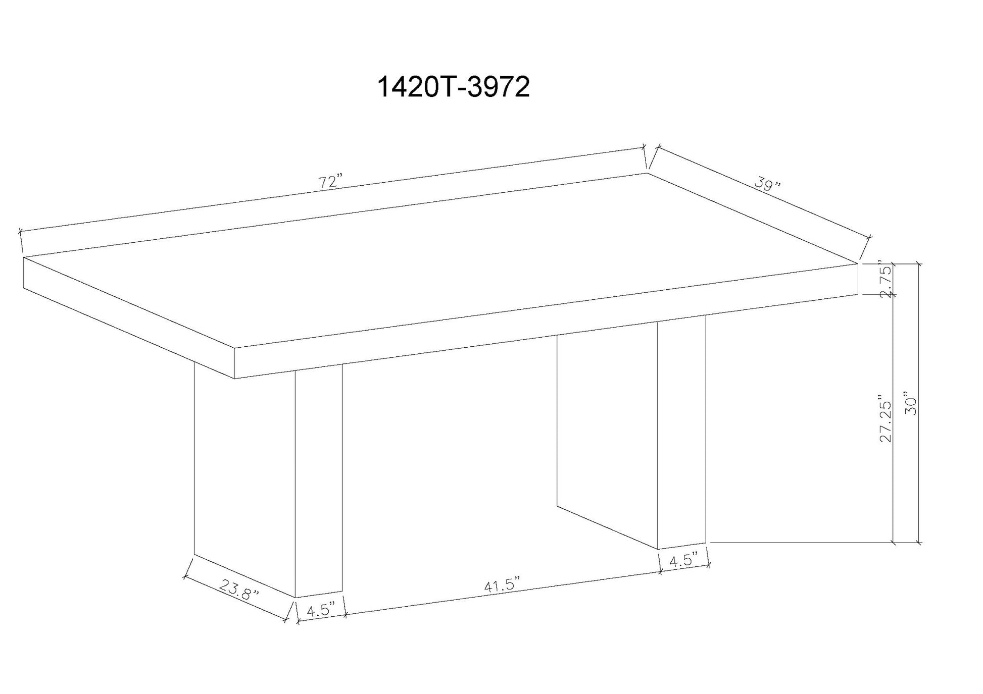 Vega - Dining Room Set Crown Mark