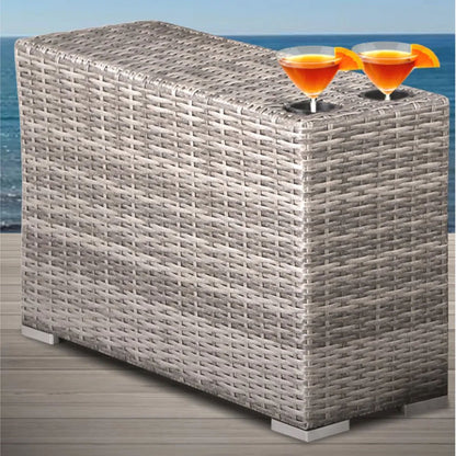 Outdoor Side Table, Functional Design LSI Patio Furniture