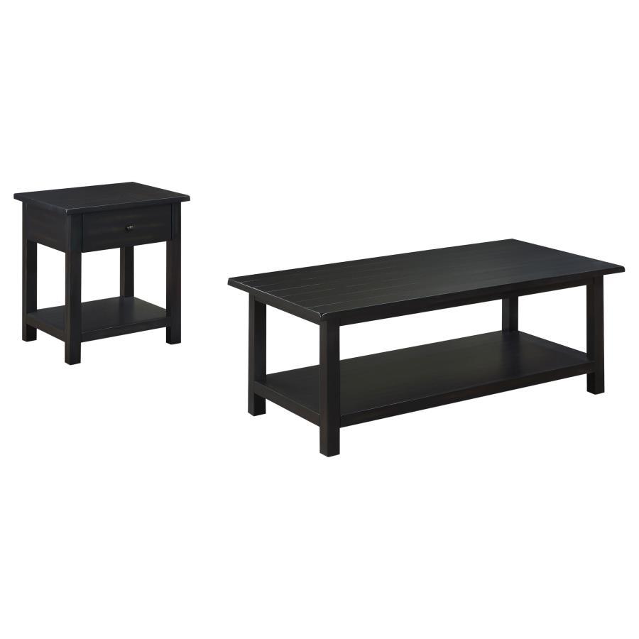 Payne - Coffee And 1-Drawer End Table Set Coaster Fine Furniture