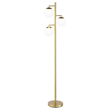 Sena - Spherical Bulb Tree Metal Floor Lamp - Gold Coaster Fine Furniture