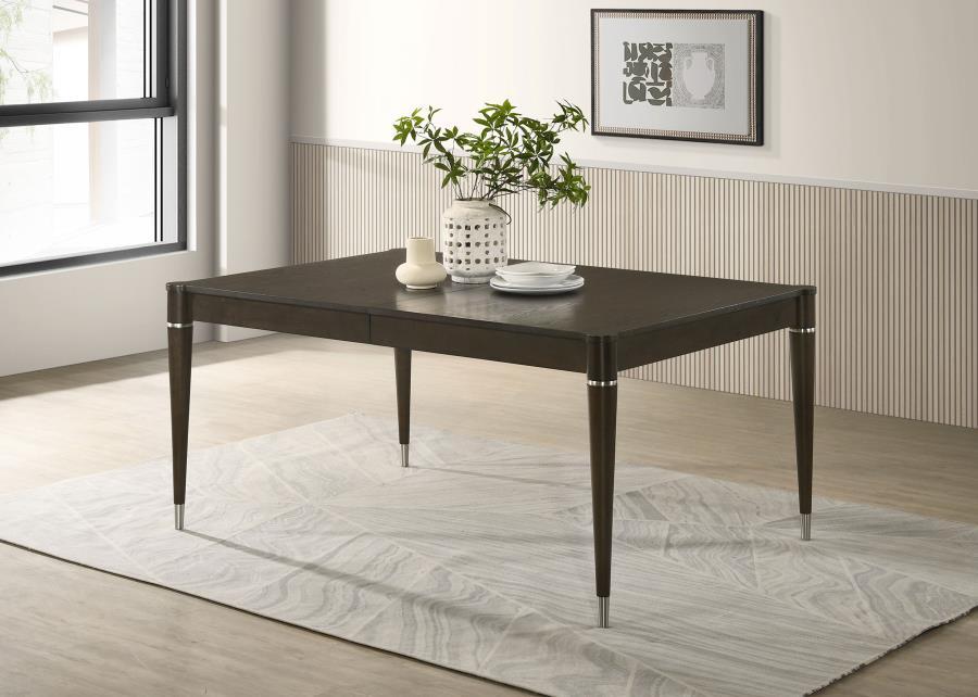 Reseda - Extension Leaf Dining Table - Ash Brown Coaster Fine Furniture