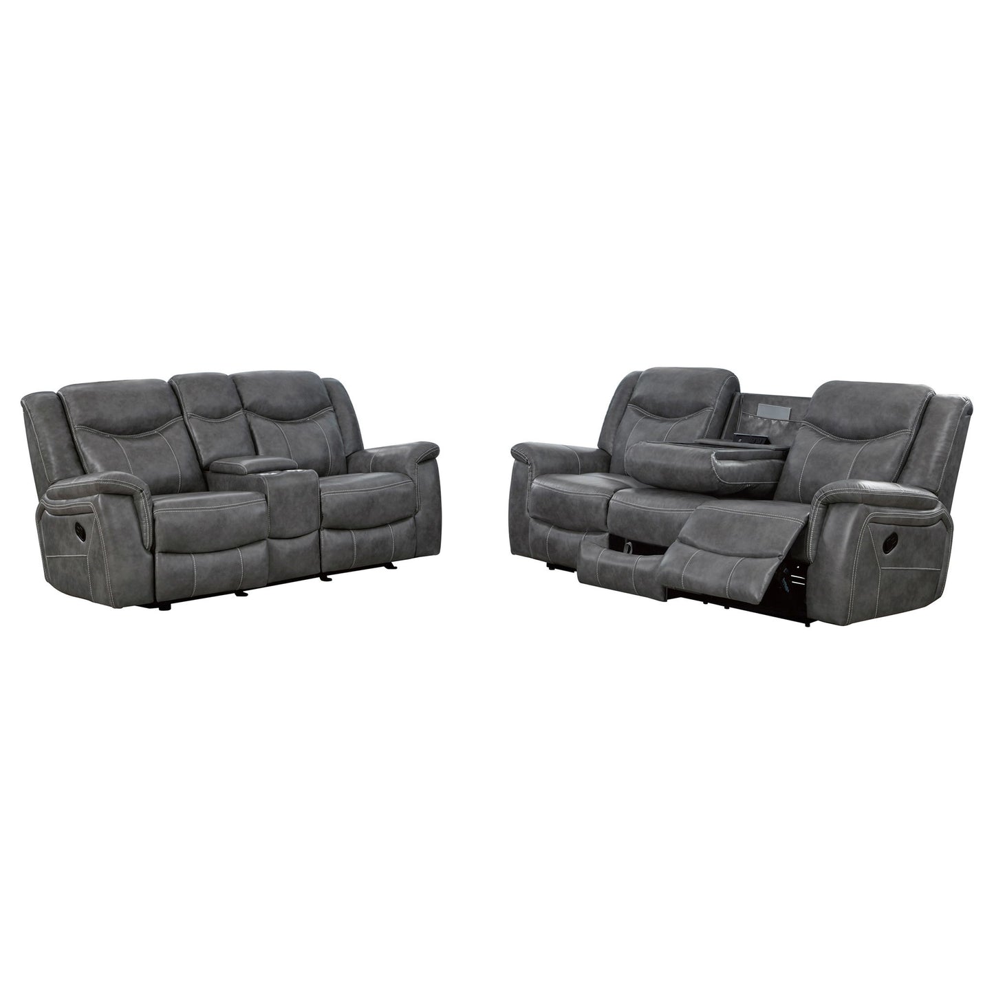 Masley - Reclining Living Room Set Furniture Max