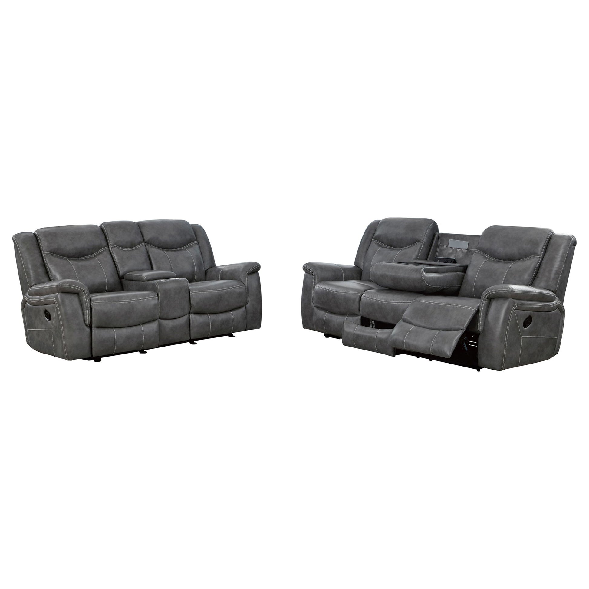 Masley - Reclining Living Room Set Furniture Max