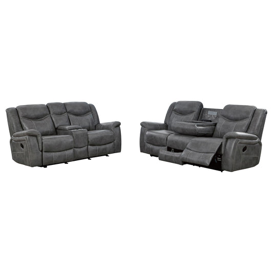Masley - Reclining Living Room Set Furniture Max