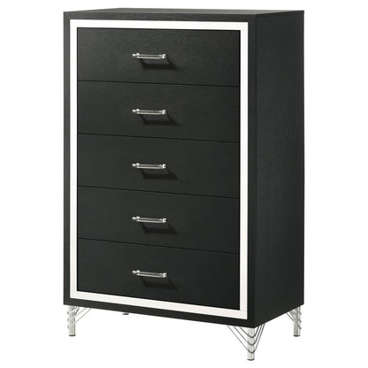 Lucia - 5-Drawer Bedroom Chest Coaster Fine Furniture