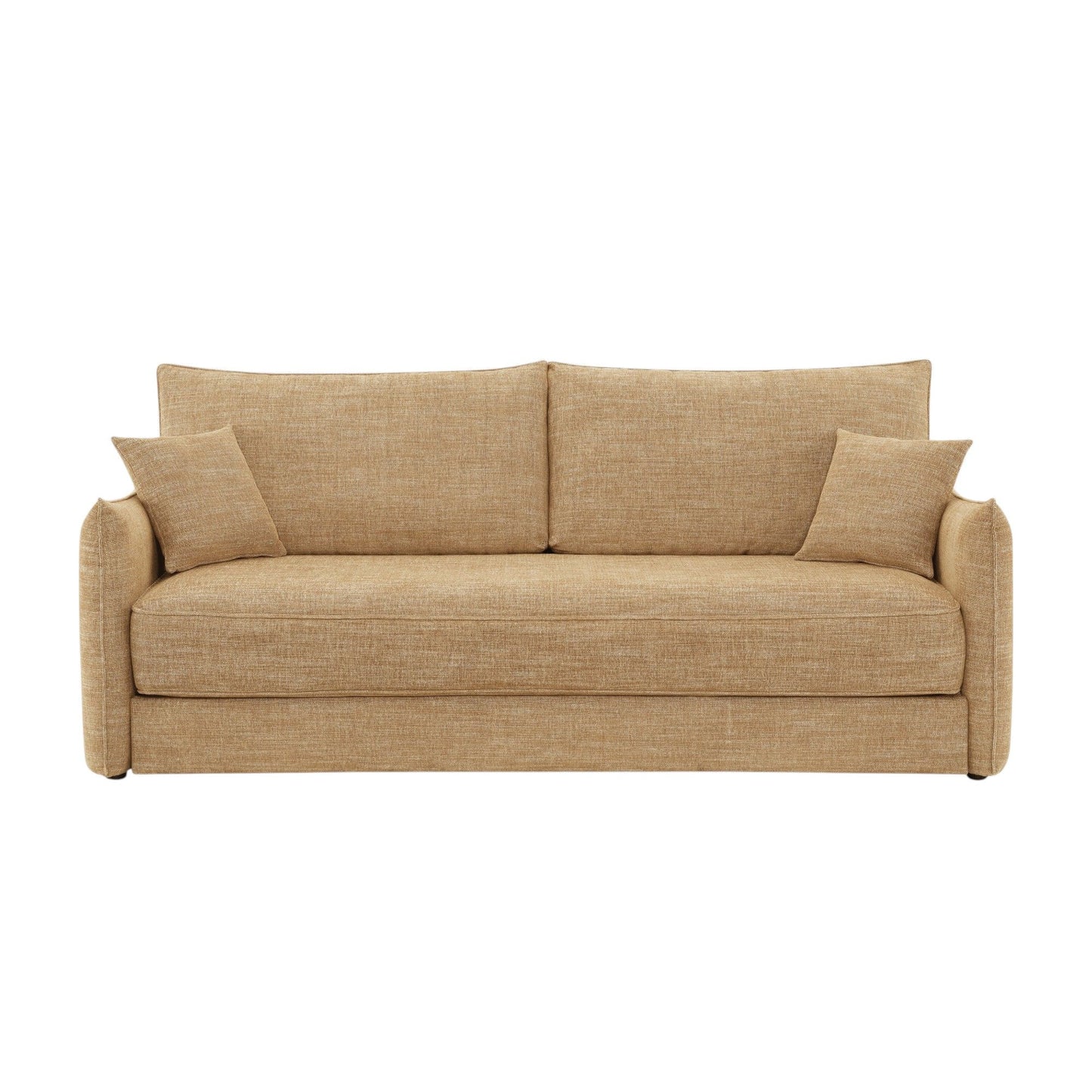 Cadie - Sofa With 2 Pillows - Mocha Acme