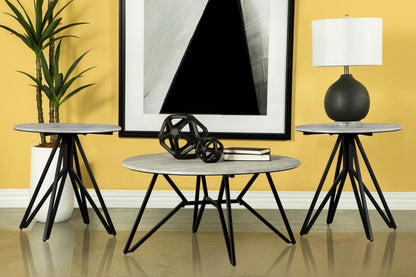 Hadi - Round Smarttop Coffee Table Set Coaster Fine Furniture