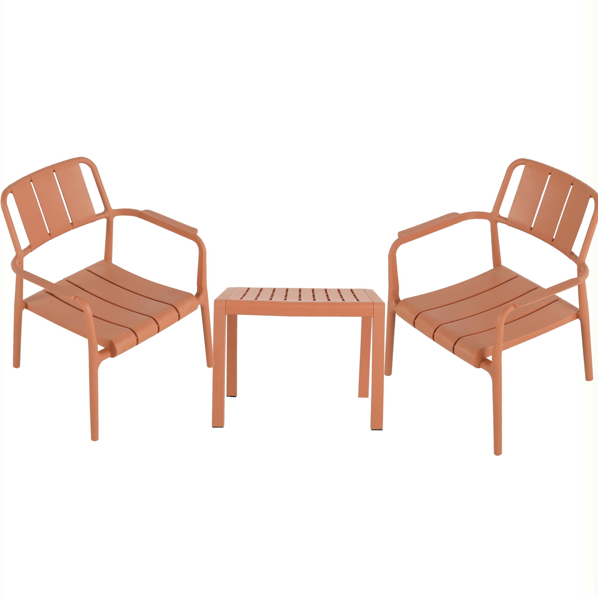 3 Piece Indoor / Outdoor Leisure Table And Chair Set Home Essentials