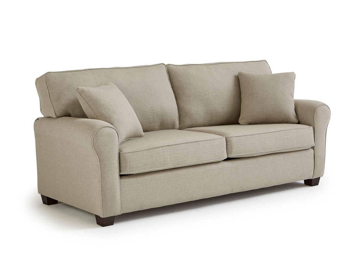 Shannon Queen Memory Foam Sleeper Sofa Best Home Furnishings
