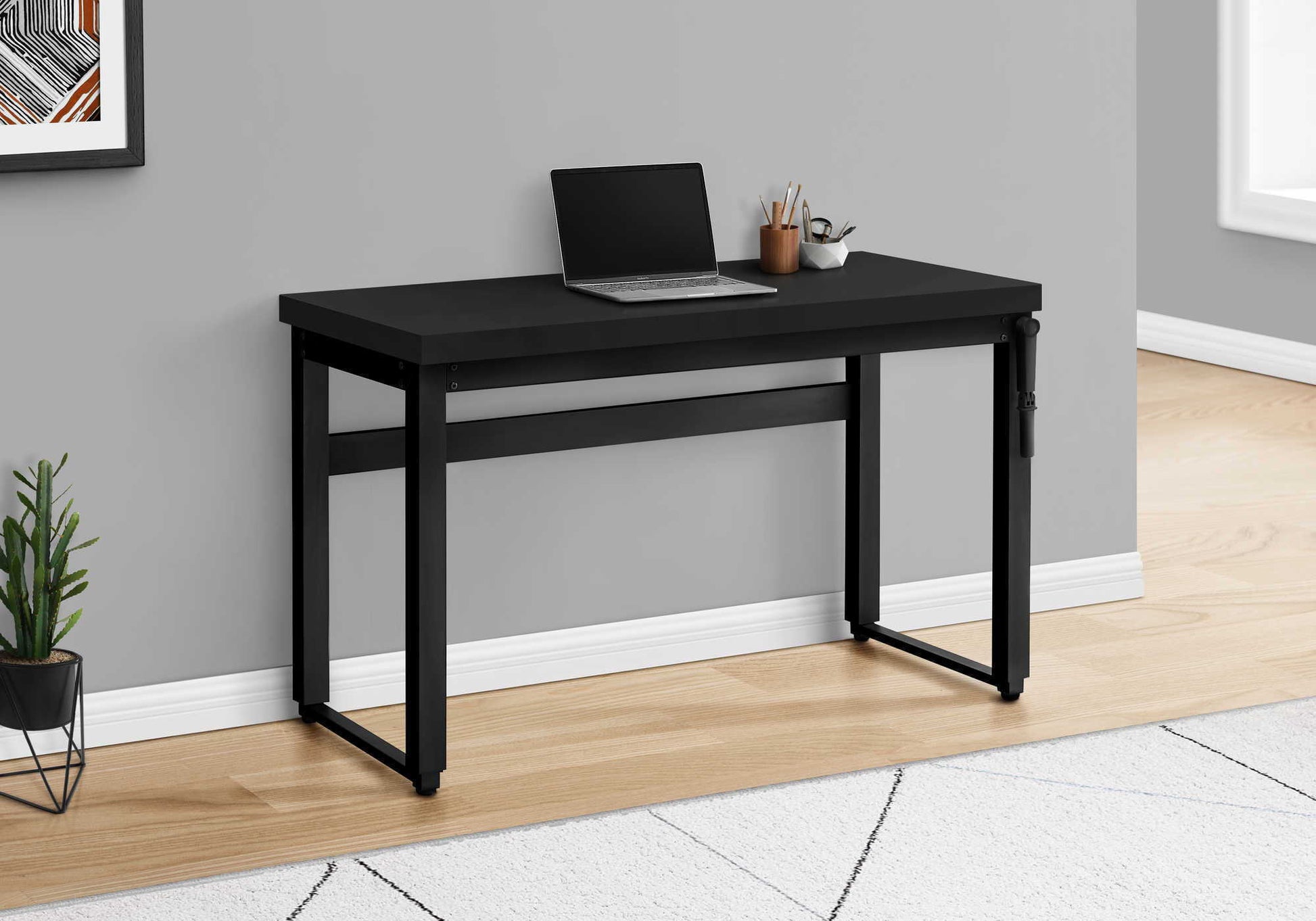Computer Desk, Home Office, Standing, Adjustable, Laptop, Contemporary & Modern 8th Street