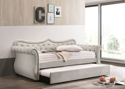 Adkins - Twin Daybed With Trundle - Beige Acme