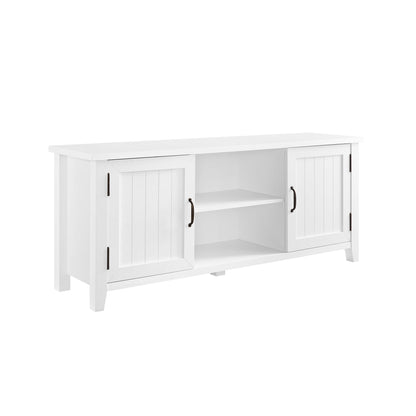 Classic Grooved Door TV Stand For Tvs Up To 65" Walker Edison