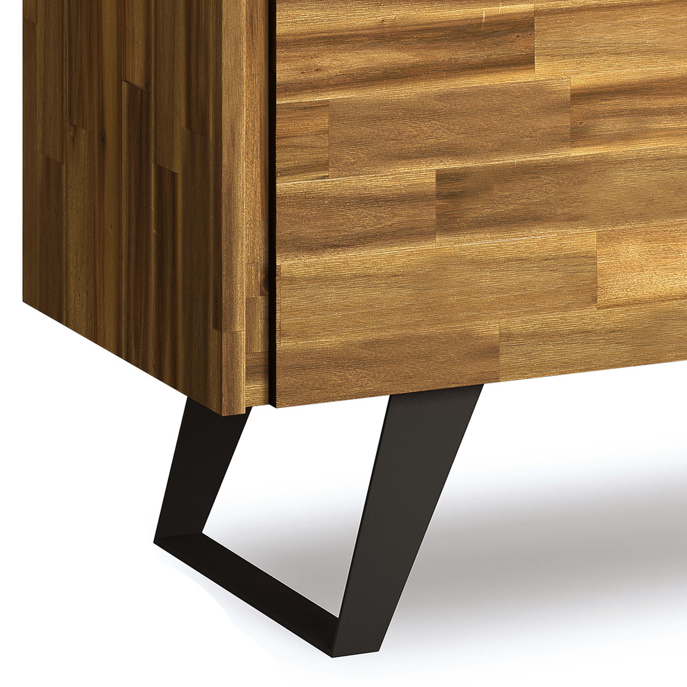 Lowry - Medium Handcrafted Storage Cabinet Simpli-Home