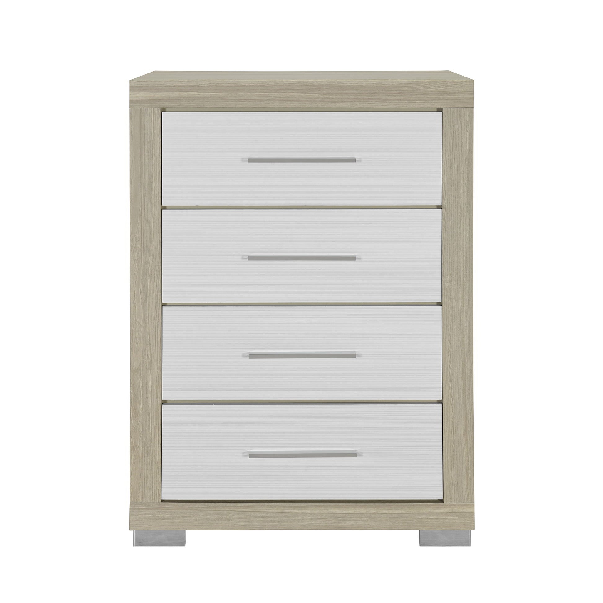 Elsa - 2 Toned And Chest With Bar Handle Global Furniture USA