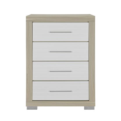 Elsa - 2 Toned And Chest With Bar Handle Global Furniture USA