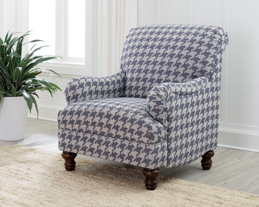 Glenn - Upholstered English Arm Accent Chair CoasterElevations