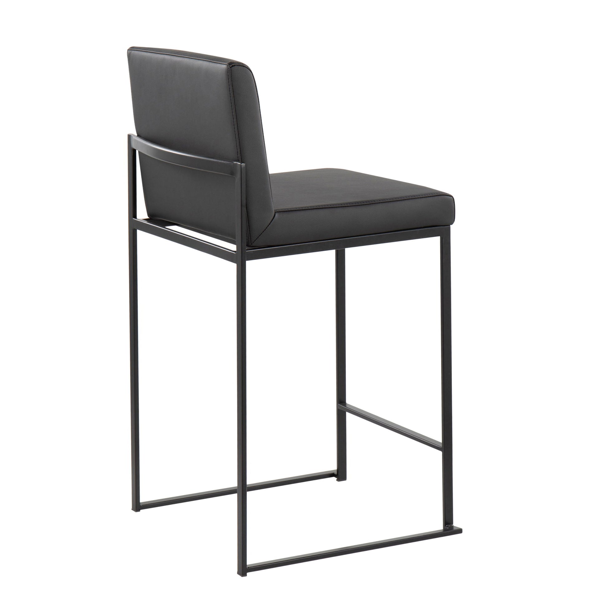 Fuji - Contemporary Modern Elegance, High Back Counter Stool Lumi Source
