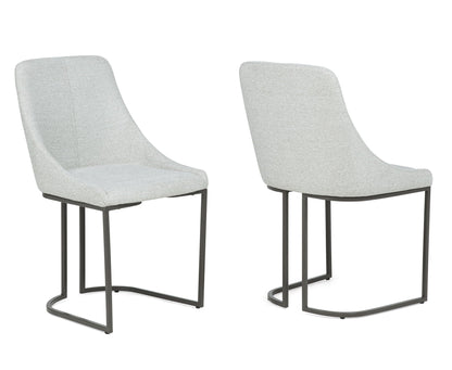 Verano - 5 Piece Dining Room Set - Natural / Black Crown Mark