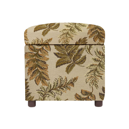 Jacob - Stylish Storage Cube Ottoman Jennifer Taylor Home
