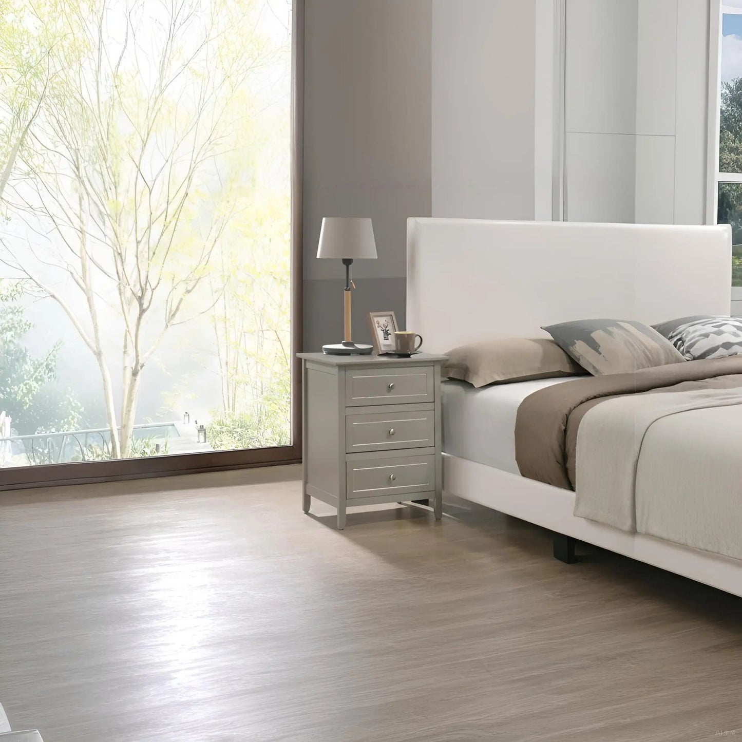 Dove Tailed Drawers 3 Drawer Nightstand Glory Furniture