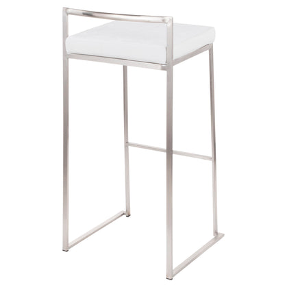 Fuji - Contemporary And Elegant Design Stackable Barstool Lumi Source