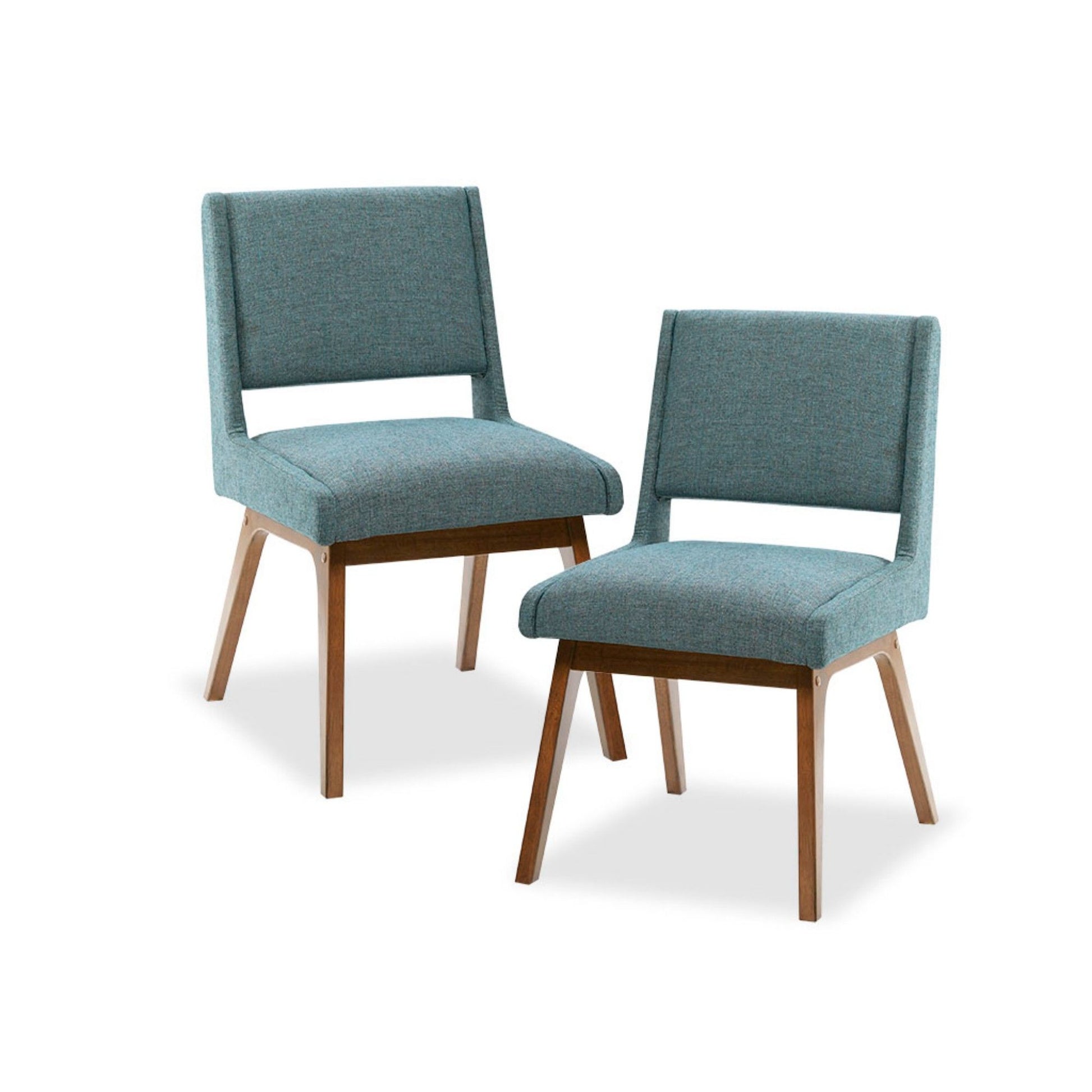 Dining Chair With Upholstered Seat And Back (Set of 2) - Blue JLA