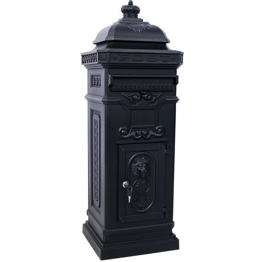 Mailboxs Residential Large-Capacity Letter Box, Rainproof Postbox Statue Daily Nest