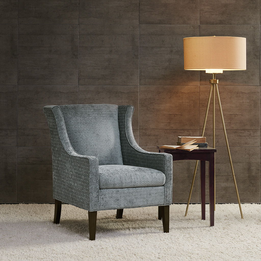 Addy - Wing Chair - Grey