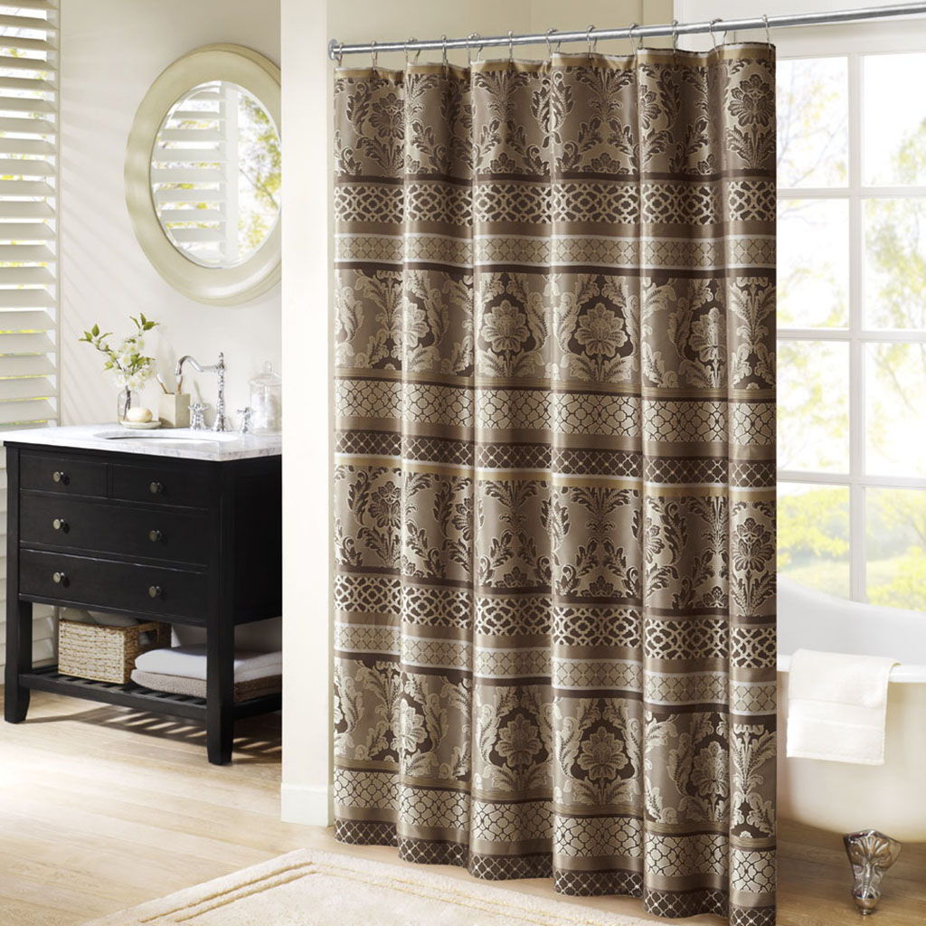 Bellagio - Shower Curtain - Brown