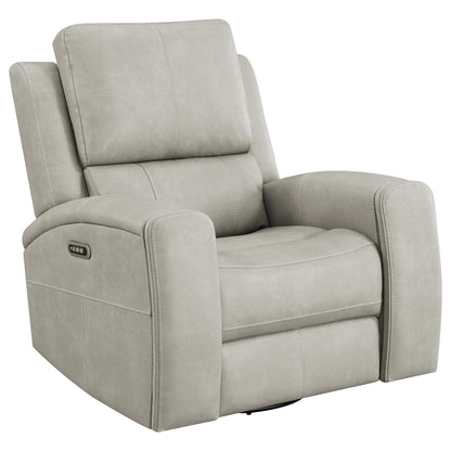 Boyce - Triple Power Swivel Recliner With Independent Adjustments Furniture Max