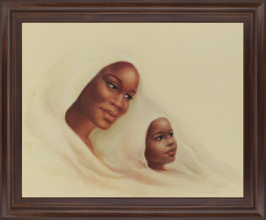 Warm Embrace - 28" x 34" Framed Wall Art Classy Art