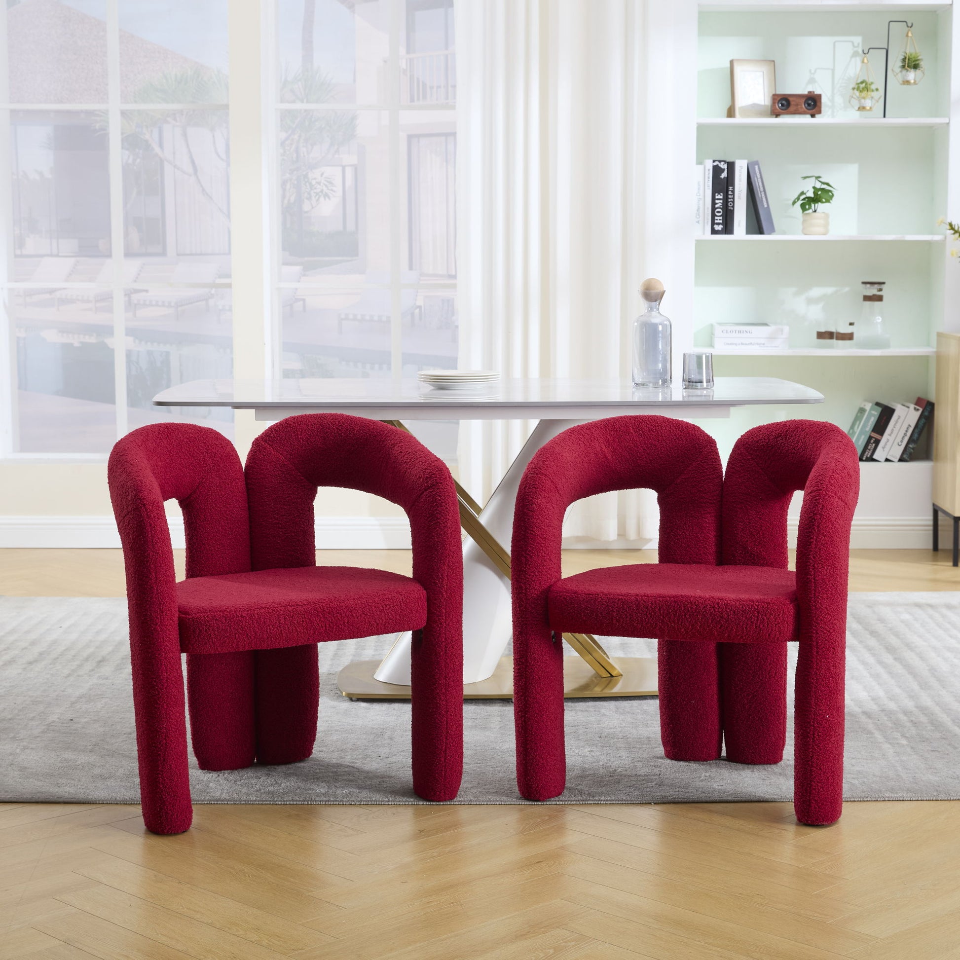 Coolmore Contemporary Designed Accent / Dining Chair With Armrests Home Essentials