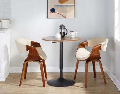 Elia - Contemporary Adjustable Bar Table Lumi Source