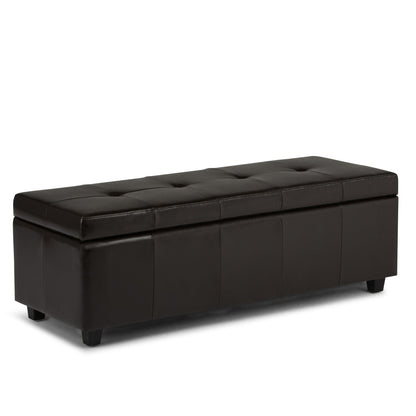 Castleford - Contemporary Storage Ottoman Simpli-Home