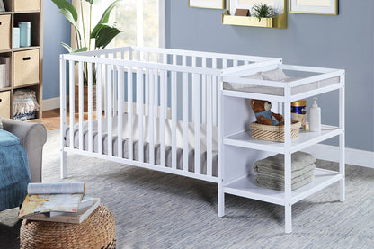 Palmer - 3-in-1 Convertible Crib / Changer Combo Suite Bebe