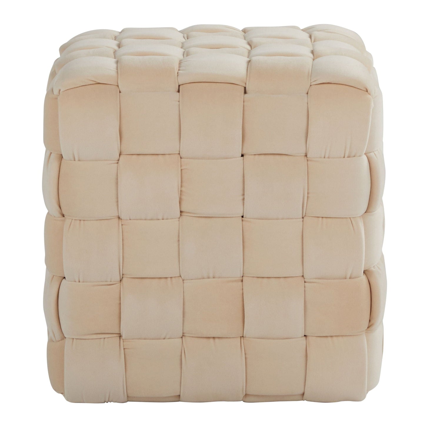 Square Braided Ottoman - Lumi Source