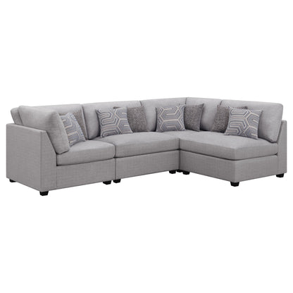 Lafayette - Modular Upholstered Sectional Sofa - Gray Furniture Max