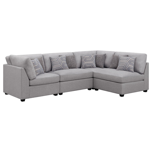 Lafayette - Modular Upholstered Sectional Sofa - Gray Furniture Max